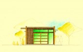 Garage-Door-Seattle-Backyard-Cottage
